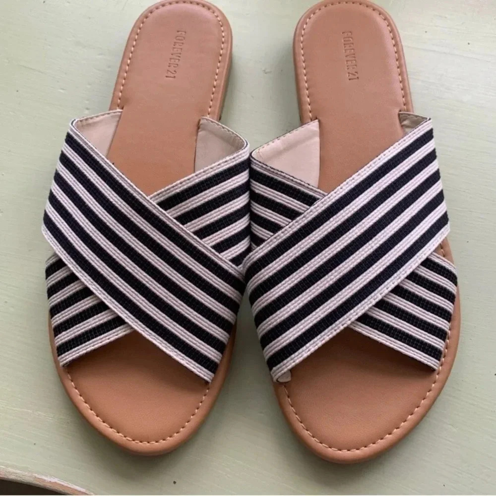 Classic Striped Slides